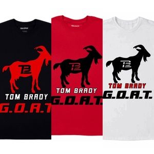 Tom Brady Goat Shirt